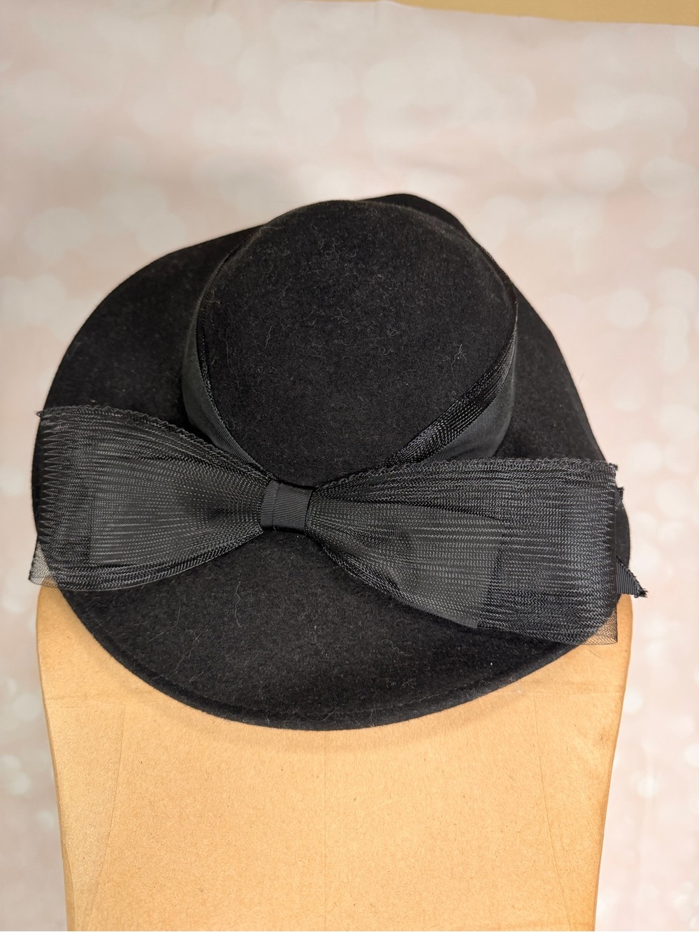 BOLLMAN 100% Wool Felt Wide Brim Hat